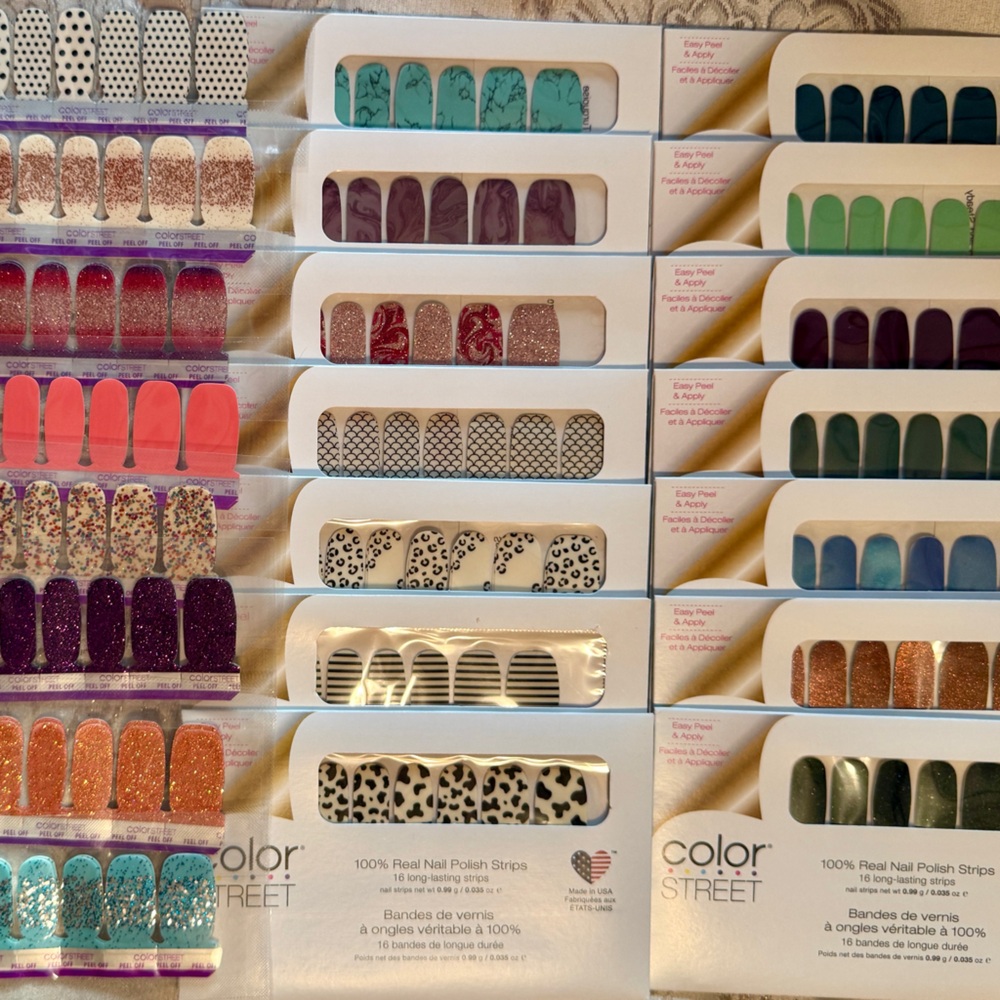 Color Street Nail Strips, Set of 22